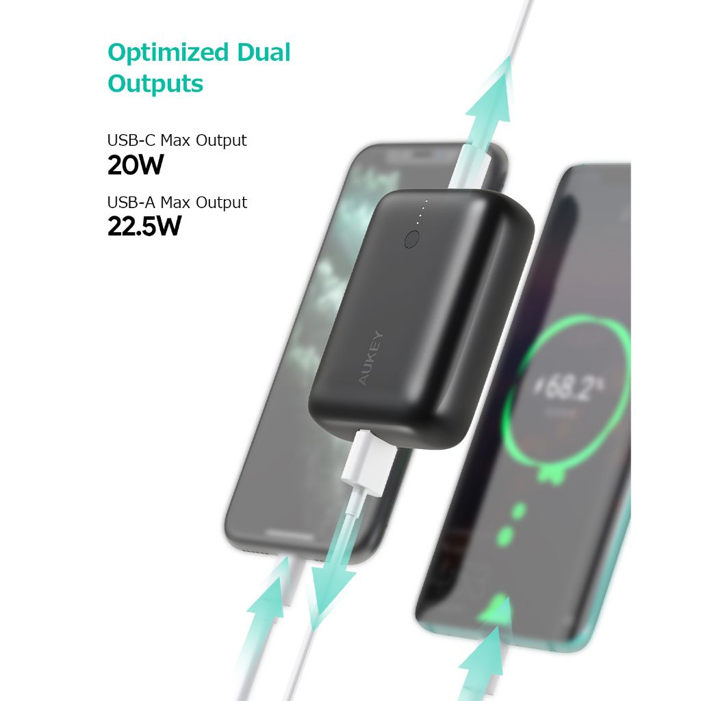 AUKEY PB-N83S พาวเวอร์แบงค์ชาร์จเร็ว 10,000...
